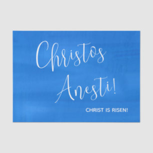 Christos Anesti! Christus ist Risen! Seidenpapier