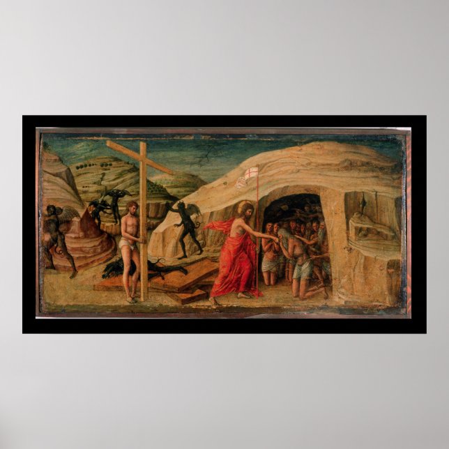 Christ's Descent into Limbo Poster (Vorne)