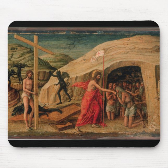 Christus Abfall in Schwebe Mousepad (Vorne)