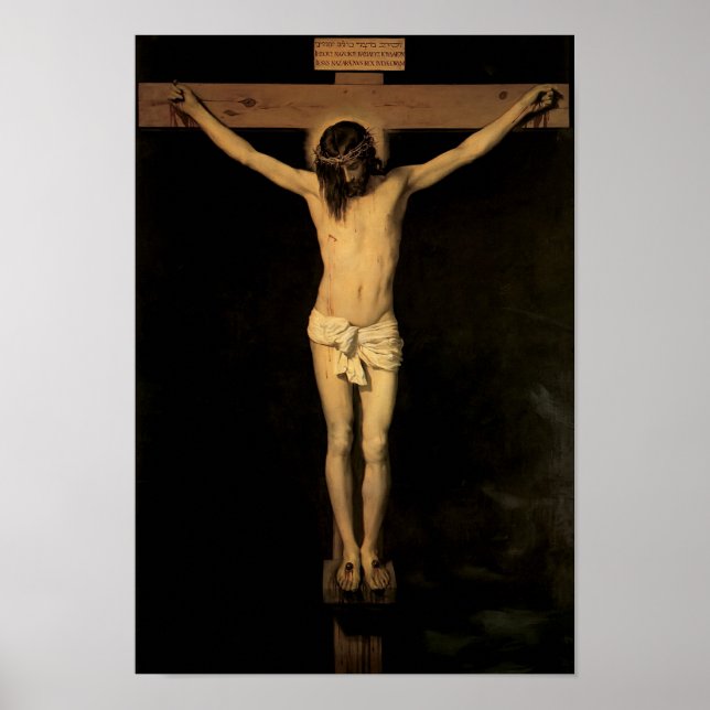 Christus am Kreuz Poster (Vorne)