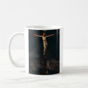 Christus am Kreuz von Gillis Mostaer Kaffeetasse