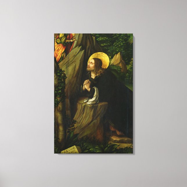 Christus auf dem Berg der Oliven, 1505 Leinwanddruck (Vorderseite)
