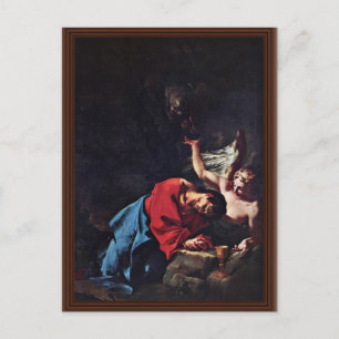 Christus auf dem Berg der Oliven von Troger Paul Postkarte