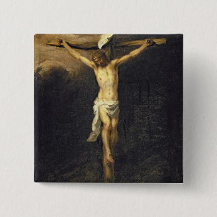 Christus auf dem Kreuz, 1672 Button