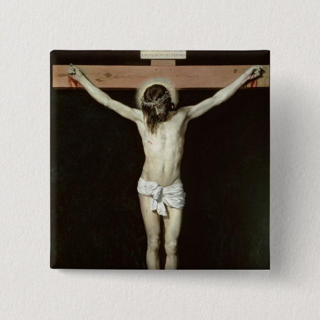 Christus auf dem Kreuz, c.1630 Button (Vorderseite)