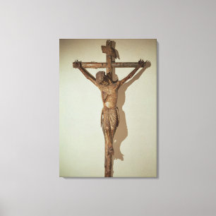Christus auf dem Kreuz, genannt "Le Devot Christus Leinwanddruck