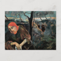 Christus auf dem Olebensberg von Paul Gauguin Post