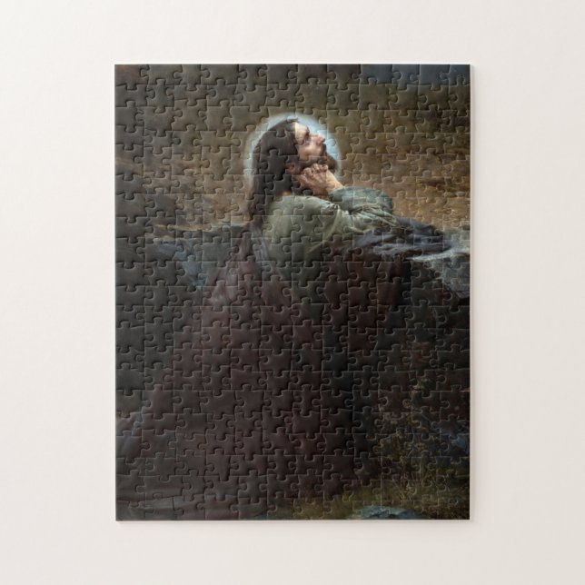 Christus auf dem Olive-Berg, du wirst von Liska ge (Vertikal)