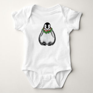 Christus-Baby-Pinguin Baby Strampler