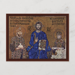 Christus begeisterte und segnete vom Kaiser Postkarte