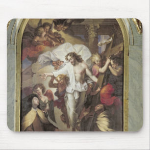 Christus belebte wieder mousepad