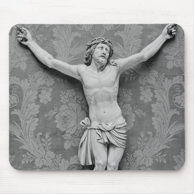 Christus Crucified, durch Michelangelo Buonarroti Mousepad (Vorne)