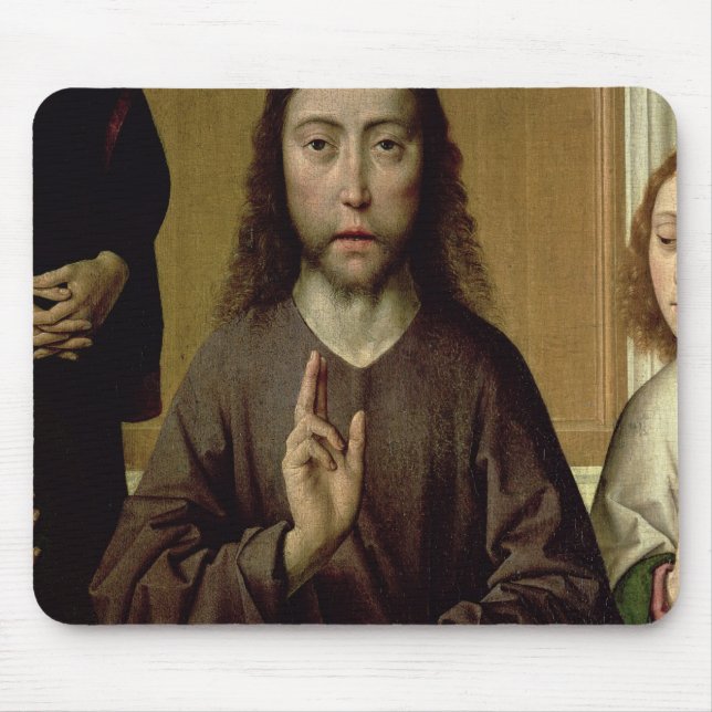 Christus, der 2 segnet mousepad (Vorne)