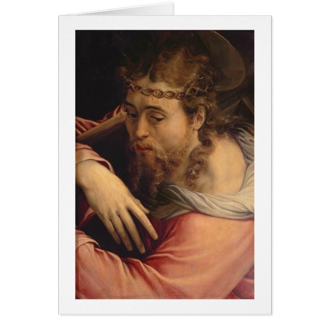 Christus, der das Kreuz, 1540-45 (Öl, trägt auf (Vorne)