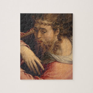 Christus, der das Kreuz, 1540-45 (Öl, trägt auf