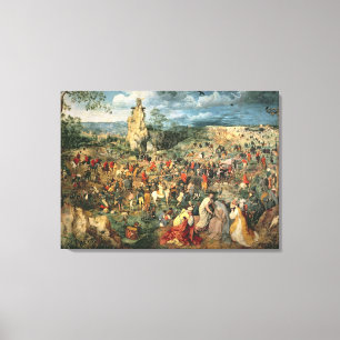 Christus, der das Kreuz, 1564 trägt Leinwanddruck