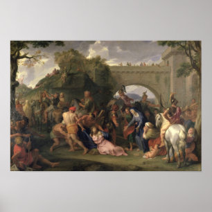 Christus, der das Kreuz, 1688 trägt Poster