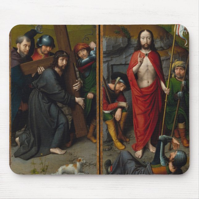 Christus, der das Kreuz trägt Mousepad (Vorne)