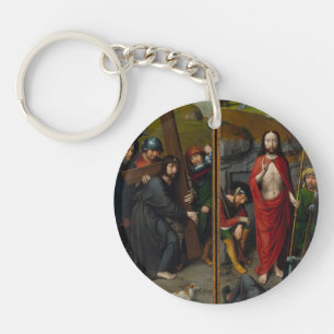 Christus, der das Kreuz trägt Schlüsselanhänger
