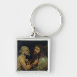 Christus, der das Kreuz trägt Schlüsselanhänger