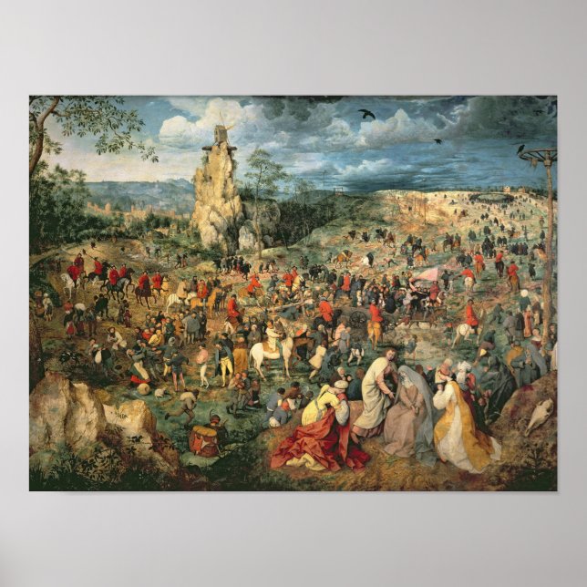 Christus, der das Kreuz trug, 1564 Poster (Vorne)