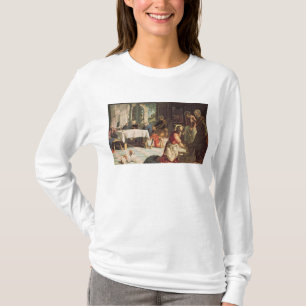 Christus, der die Füße der Schüler 2 wäscht T-Shirt