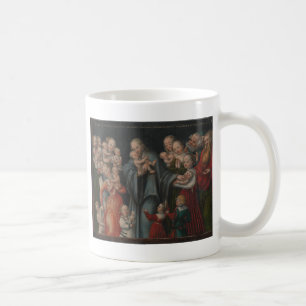 Christus, der die Kinder segnet Kaffeetasse
