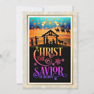 "Christus der Erlöser ist geboren" Weihnachten Geb