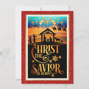 "Christus der Erlöser ist geboren" Weihnachten Geb