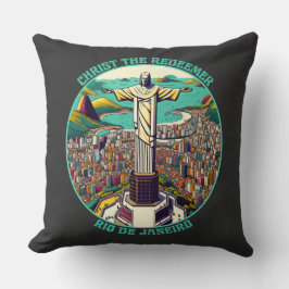 Christus der Erlöser, Rio de Janeiro Kissen