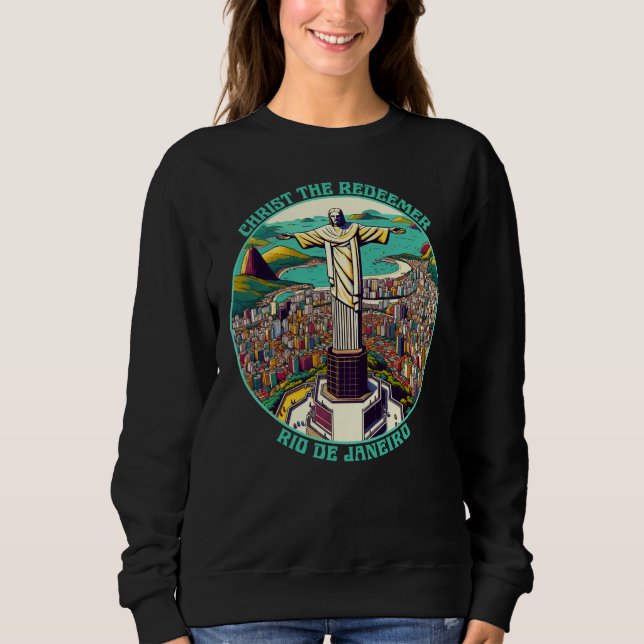 Christus der Erlöser, Rio de Janeiro Sweatshirt (Vorderseite)