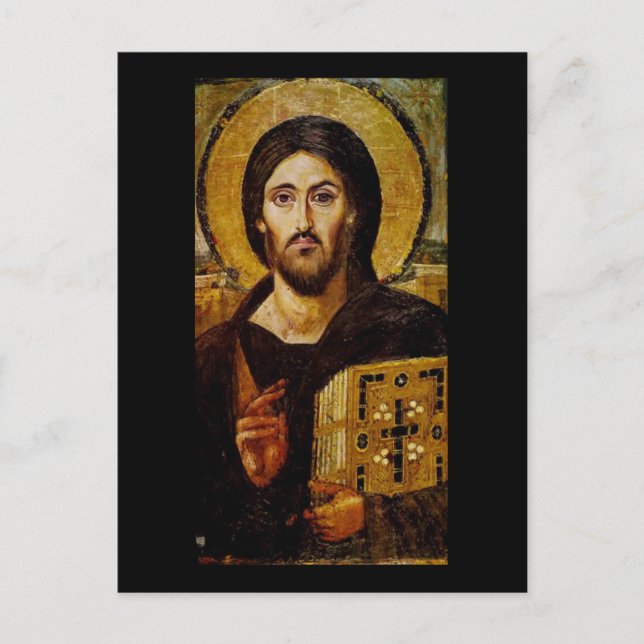 Christus der Erretter Postkarte (Vorderseite)