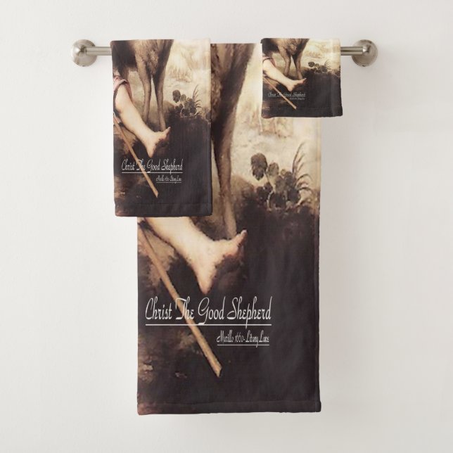 Christus der gute Hirte Badhandtuch Set (Insitu)