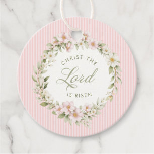 Christus der Herr ist auferstanden Frühlingsblum Geschenkanhänger