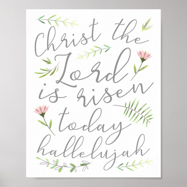 Christus der Herr ist heute erwacht Mauer an der O Poster (Vorne)
