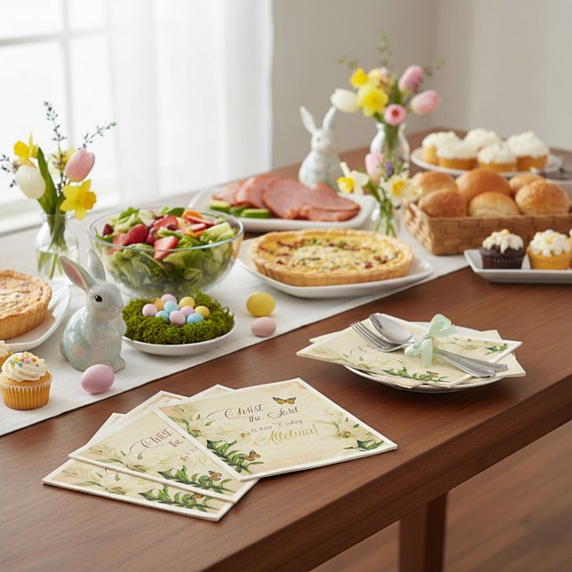 Christus, der Herr ist heute ris Serviette (Von Creator hochgeladen)