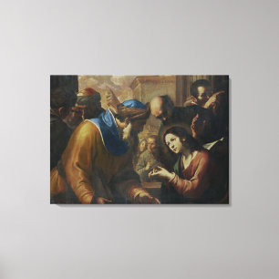 Christus, der mit den Doktoren, c.1660 diskutiert Leinwanddruck