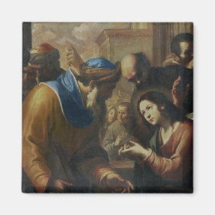 Christus, der mit den Doktoren, c.1660 diskutiert Magnet