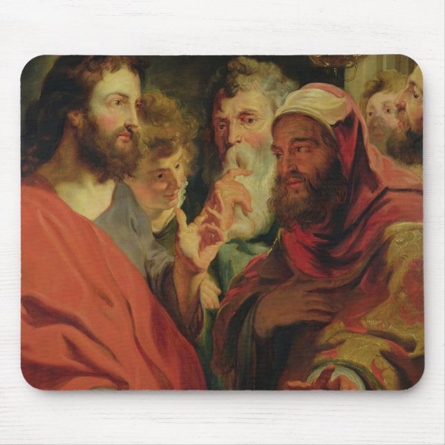 Christus, der Nicodemus anweist Mousepad (Vorne)