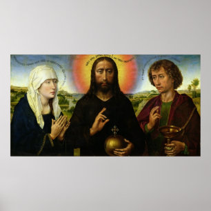 Christus der Redeemer Poster