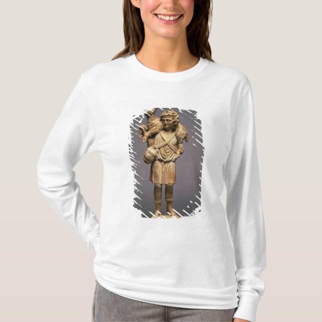 Christus der Schäfer (Elfenbein) T-Shirt (Vorderseite)
