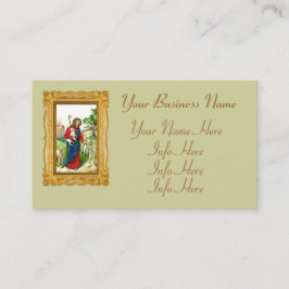 Christus der Schäfer Visitenkarte