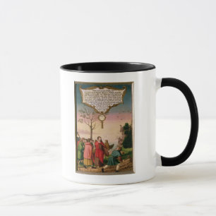 Christus, der seine Schüler unterrichtet Tasse