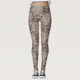 Christus, der von Engeln dem Himmel Geboren ist Leggings