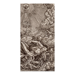 Christus, der von Engeln dem Himmel Geboren ist Poster