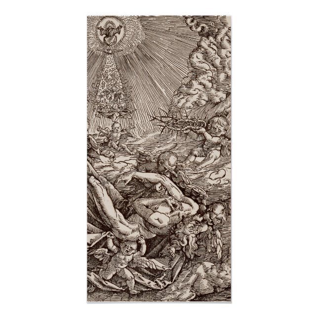 Christus, der von Engeln dem Himmel Geboren ist Poster (Vorderseite)