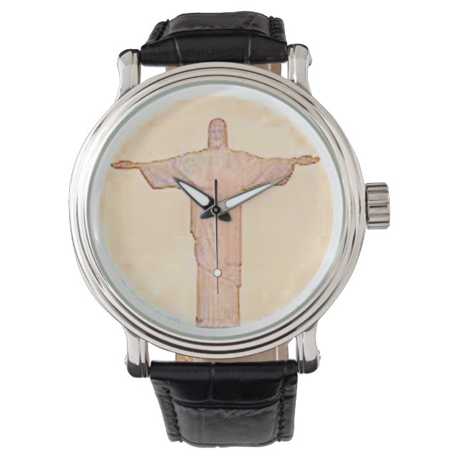Christus die Redeemerzeit Armbanduhr (Vorderseite)