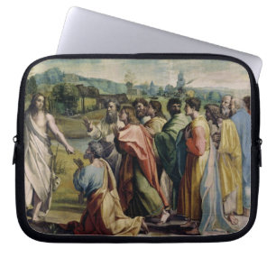 Christus Gebühr zu St Peter (Cartoon für das Sis Laptopschutzhülle