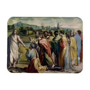 Christus Gebühr zu St Peter (Cartoon für das Sist Magnet