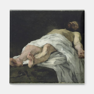 Christus genommen unten vom Kreuz, 1874 Magnet